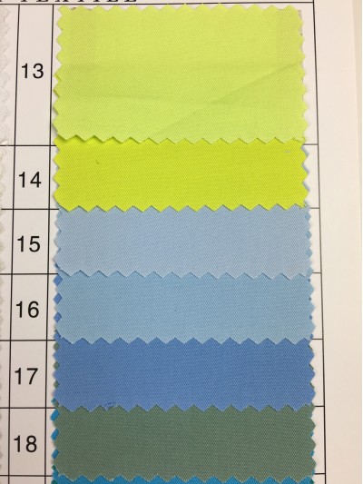  GZ-YGTI  905#  特密斜仿天絲  全棉100％    全工藝環保軋染  40*32/143*90  細節-2